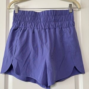 New In High Waisted Athletic Track Shorts Size Medium Large New